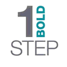 1 Bold Step logo