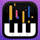 Piano – simply game keyboard icon