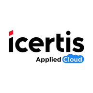 icertis.com ICM Blockchain Framework logo