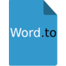 Word.to logo