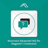 Mconnect Advanced Product FAQ Extension logo
