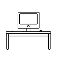 DeskRetreat logo