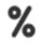 Percentages icon