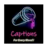 Captions – For every mood logo
