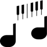Piano2Notes logo