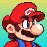 Super Mario Flashback logo