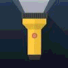 Flashlight : LED torchlight logo