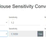 Mouse Sensitivity Converter logo