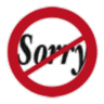 Just Not Sorry logo