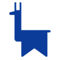 Bookmark Llama logo