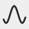 Perfect SVG sine waves logo