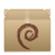 Debian package management system logo