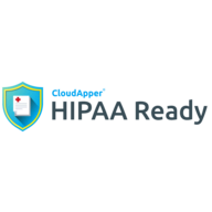 CloudApper HIPAA Ready logo