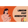 SidBlack LinkedIn Post Generator