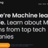 Machine learning at scale logo