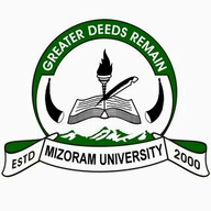Mizoram University logo