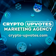 Marketing Agency "Crypto Upvotes" logo