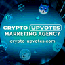 Marketing Agency "Crypto Upvotes" logo