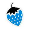 Blue Strawberry logo