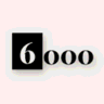 6000 thoughts logo