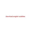 English Subtitles logo