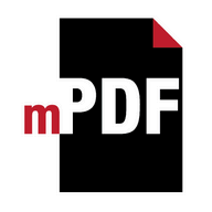 mPDF logo
