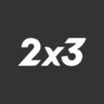 2x3 logo