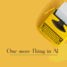 One More Thing in AI logo