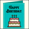 Birthday Card Maker by BarcodeLabelMaker.net logo