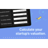 Pre and Post-Money Valuation Calculator logo