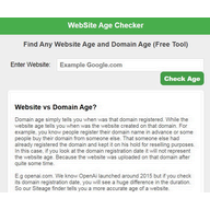 Samar.pro Website Age Checker logo