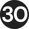 30Characters logo
