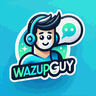 Wazup Guy logo