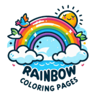 Rainbow Coloring Pages logo