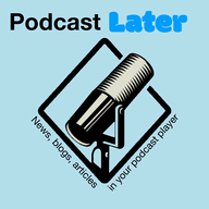 Podcast Later logo