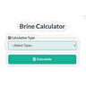 Brine Calculator icon