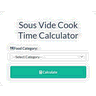 Sous Vide Cook Time Calculator icon