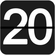 A Flip Clock logo