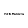 PDFtoMarkdown.ai icon
