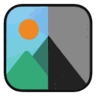 Black and White Image icon