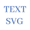 Text to SVG logo
