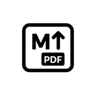 MarkdowntoPDF.me logo