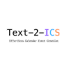 text-2-ics logo
