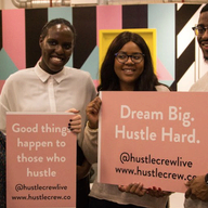 Dream Big. Hustle Hard. logo