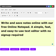 Thinkforu.org Online Notepad logo
