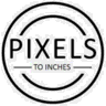 pixels to inches logo