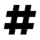 Hashtag Suggestions for image API icon
