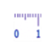 Virtual ruler cm logo