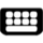 Keystrokes icon