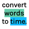 Words to Time logo